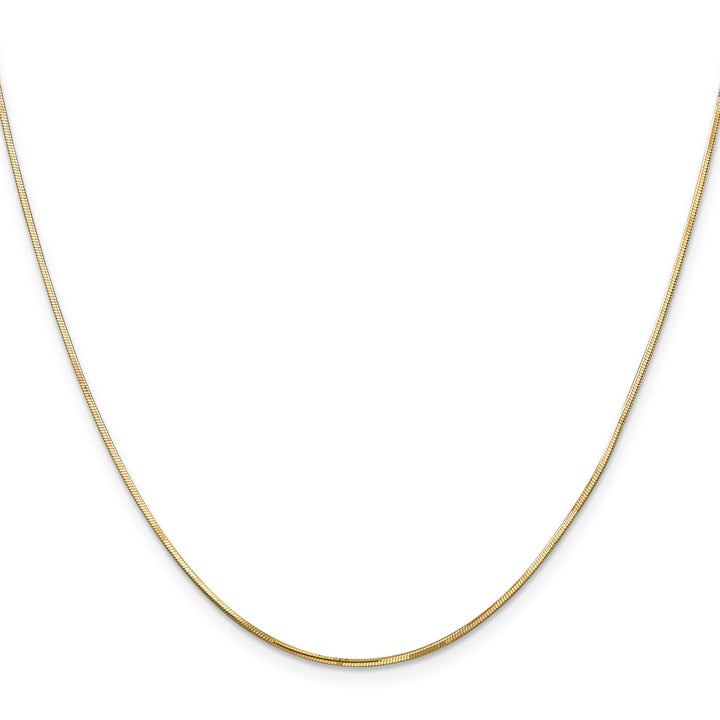 Gold 0.9mm Snake Chain, 1"
