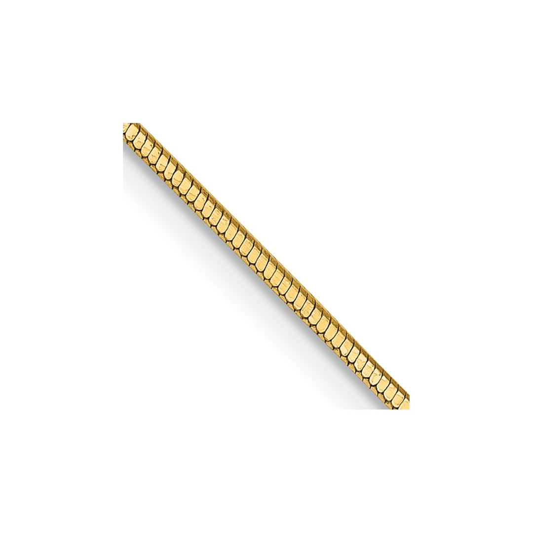 Gold 0.9mm Snake Chain, 1