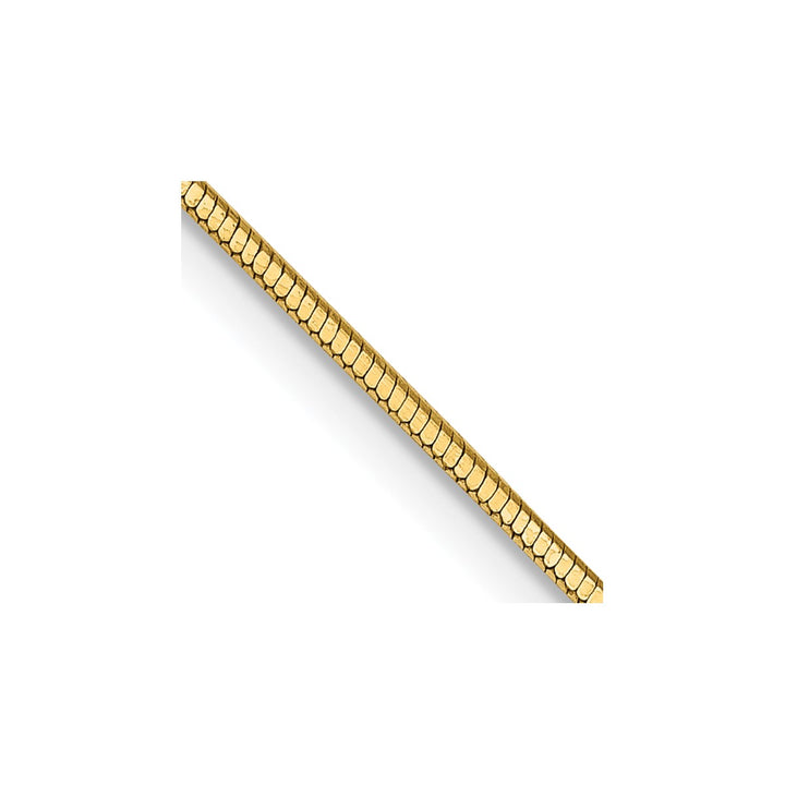 Gold 0.9mm Snake Chain, 1"