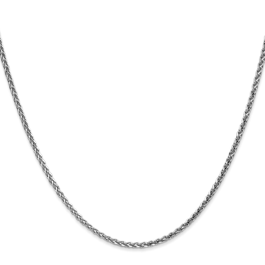 Gold 2.1mm Spiga (Wheat) Chain, 14