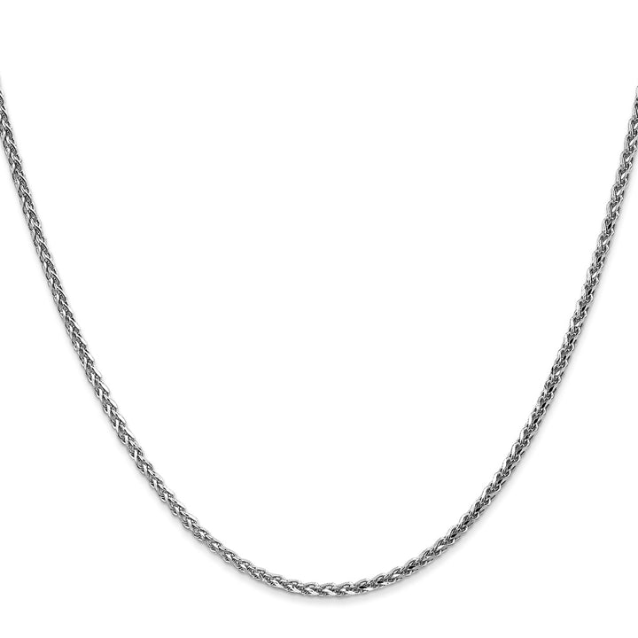 Gold 2.1mm Spiga (Wheat) Chain, 14"