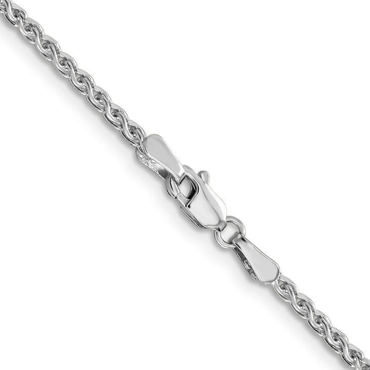 Gold 2.1mm Spiga (Wheat) Chain, 14"