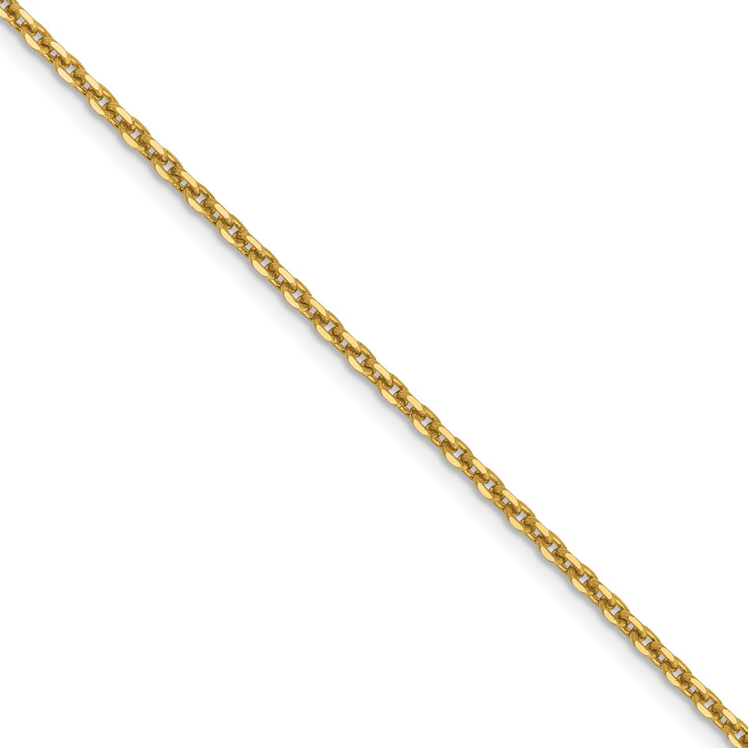 Gold 1.65mm Cable Chain, 100"