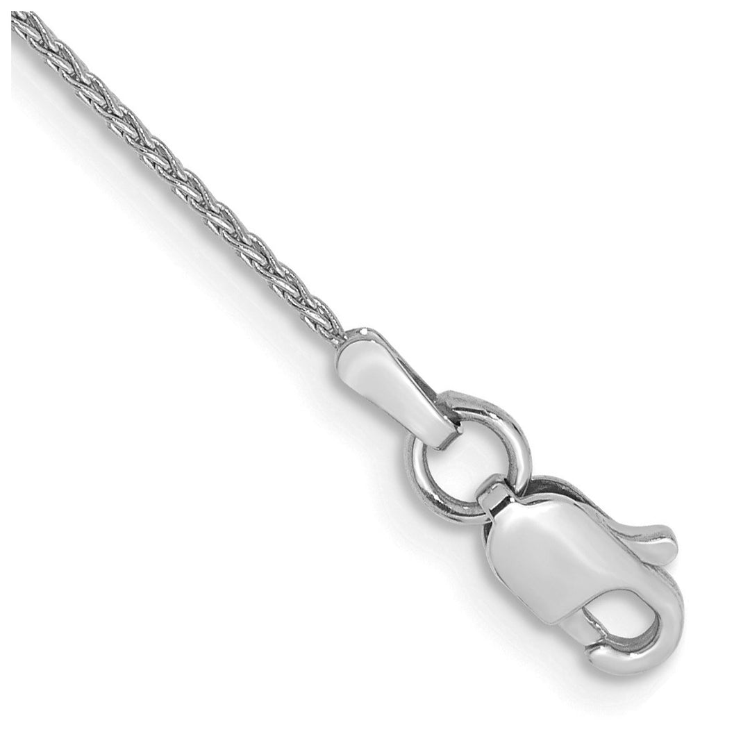 Gold 1mm Spiga (Wheat) Chain, 10"