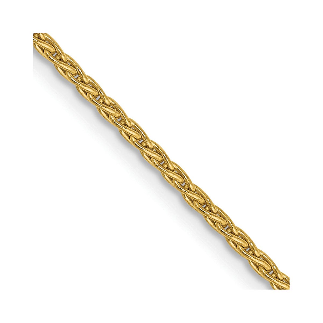 Gold 1.5mm Spiga (Wheat) Chain, 16"
