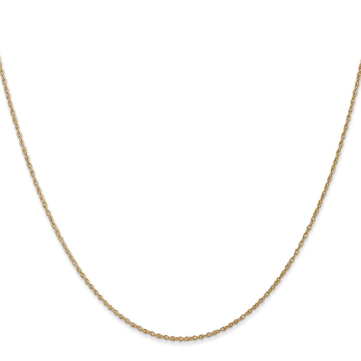 Gold 0.8mm Rope Chain, 16"