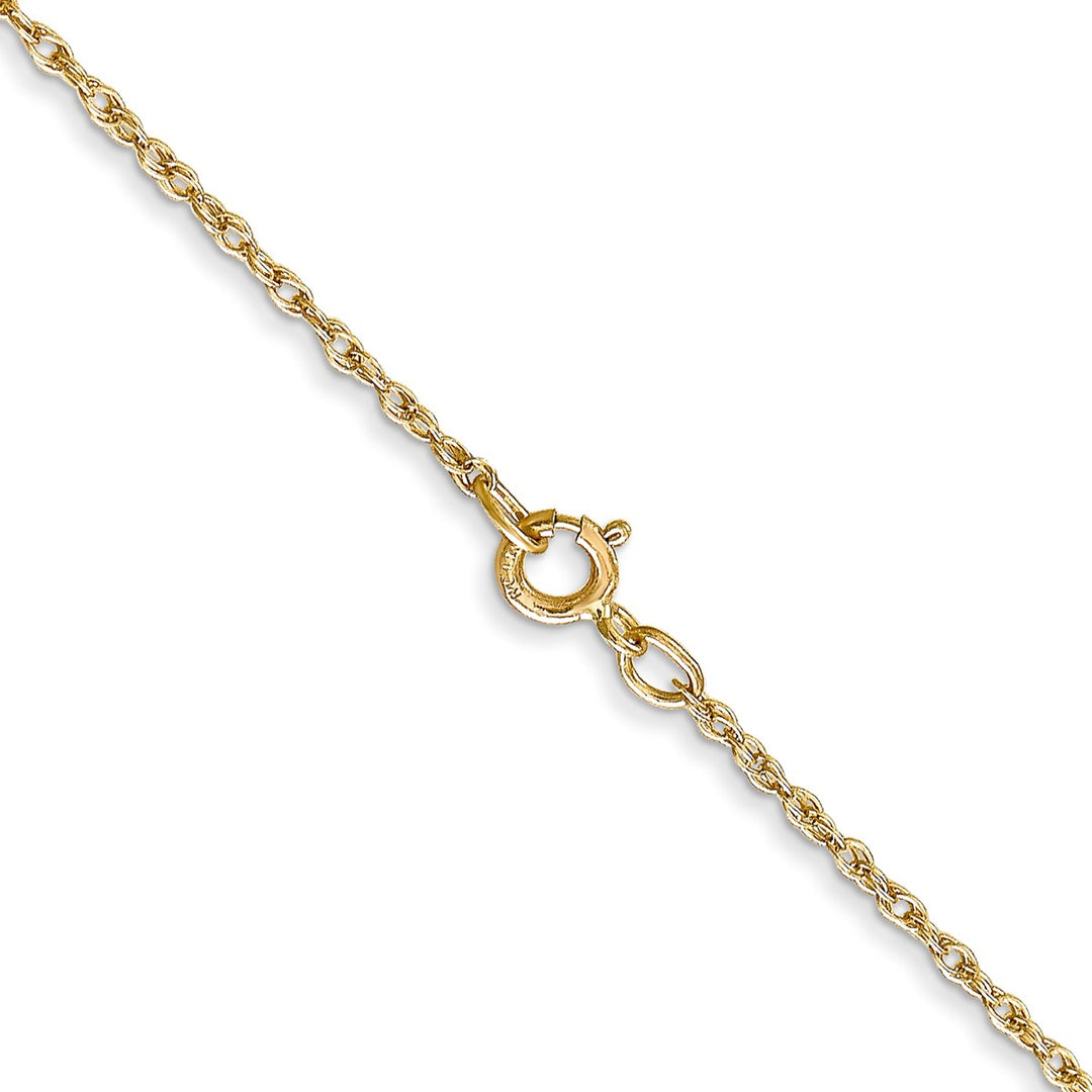 Gold 0.8mm Rope Chain, 16