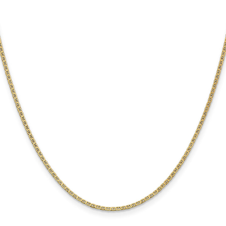 Gold 1.5mm Anchor Chain, 16"