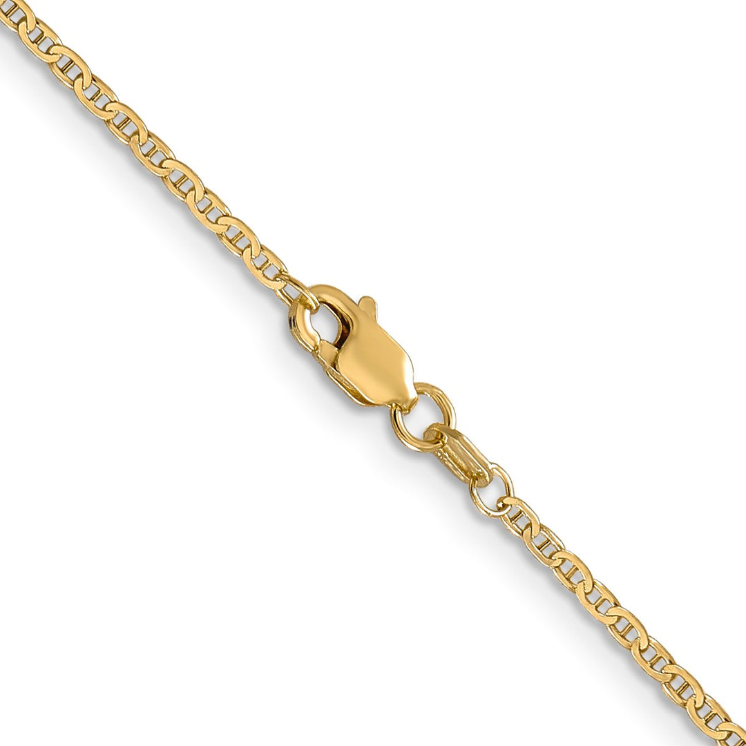 Gold 1.5mm Anchor Chain, 16