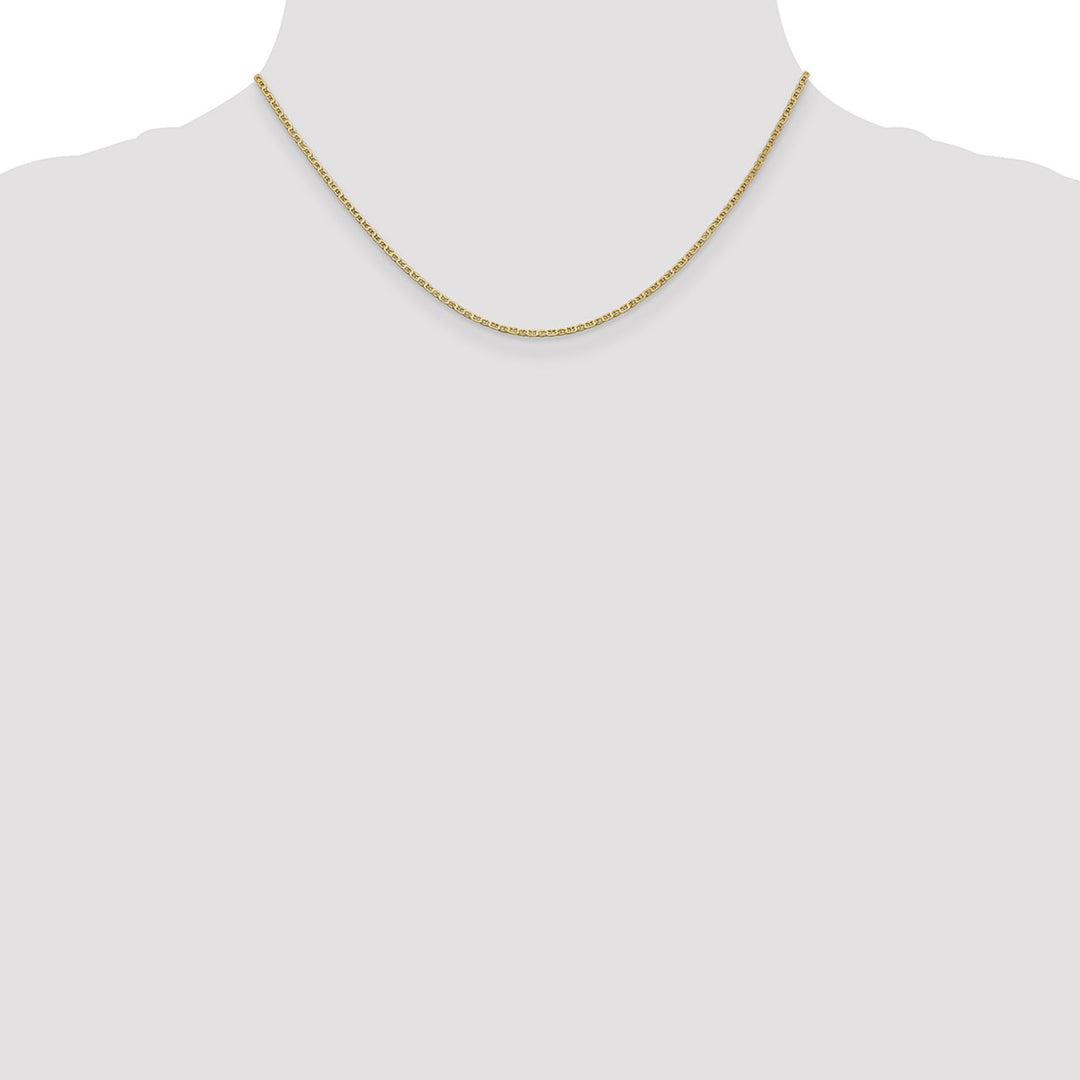 Gold 1.5mm Anchor Chain, 16