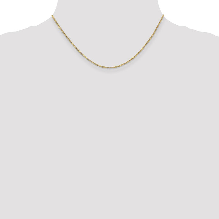Gold 1.5mm Anchor Chain, 16"