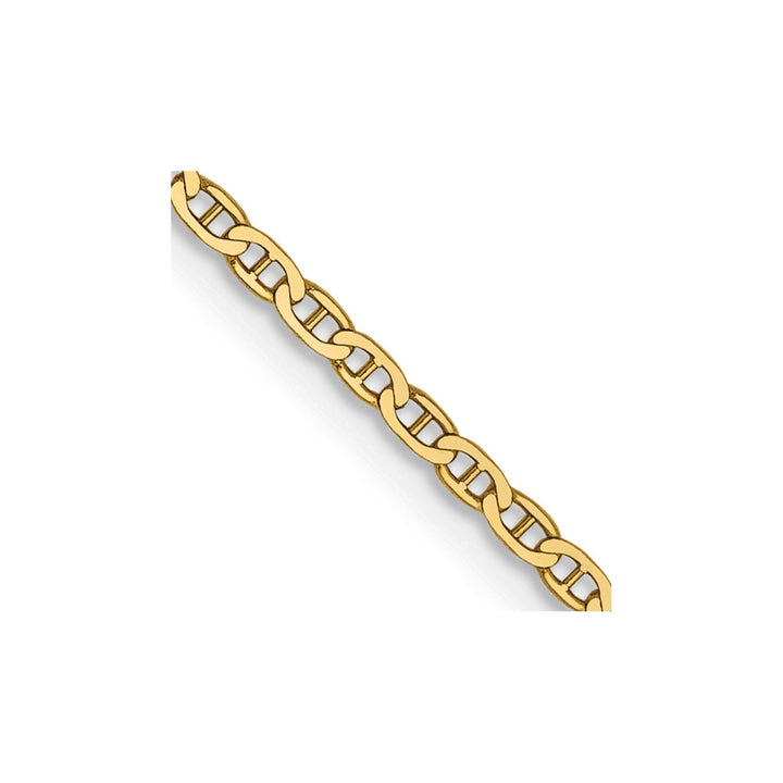 Gold 1.5mm Anchor Chain, 16"