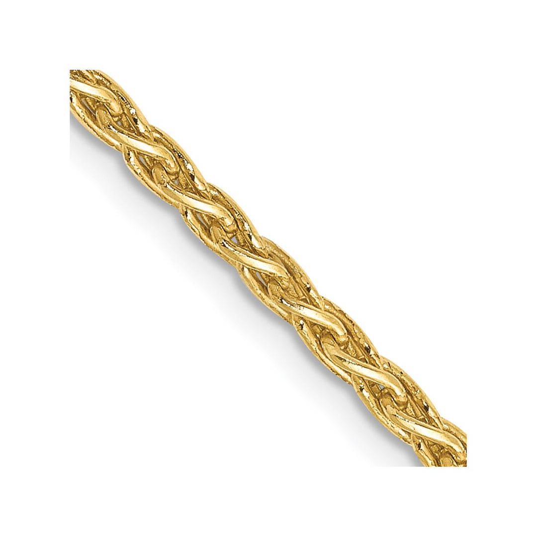 Gold 2.25mm Spiga (Wheat) Chain, 16"