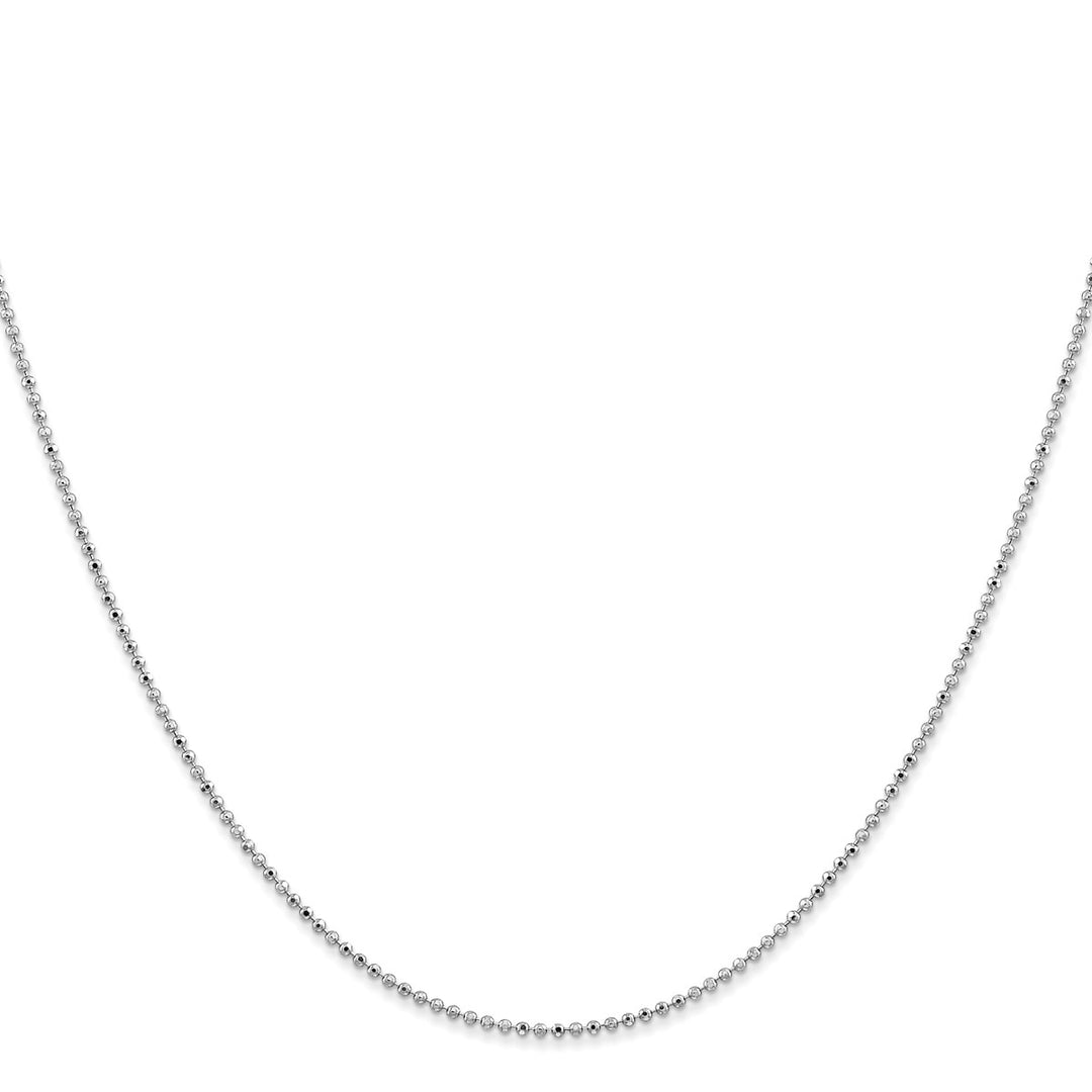 Gold 1.2mm Ball (Beaded) Chain, 16