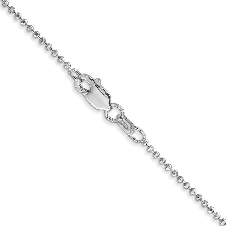 Gold 1.2mm Ball (Beaded) Chain, 16"