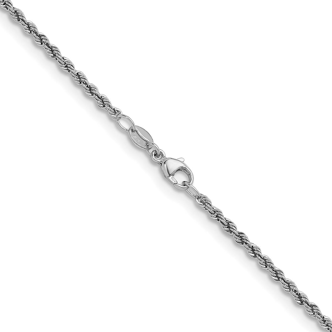 Platinum 2.2mm Rope Chain, 16