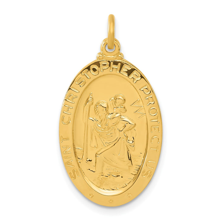 Saint Christopher Soccer Medal