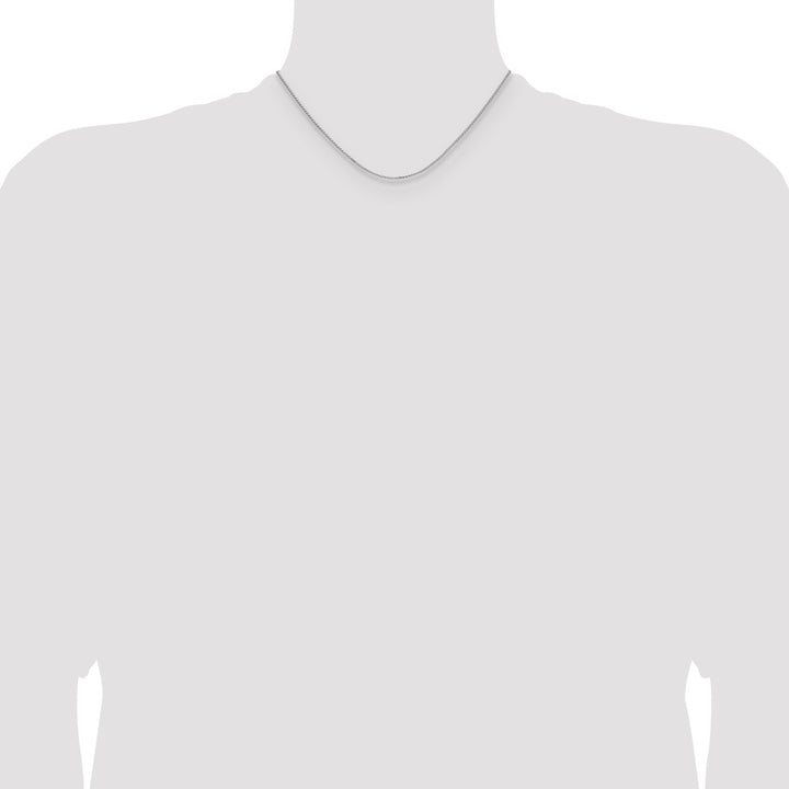 Sterling Silver 1.3mm Spiga (Wheat) Necklaces, 16"