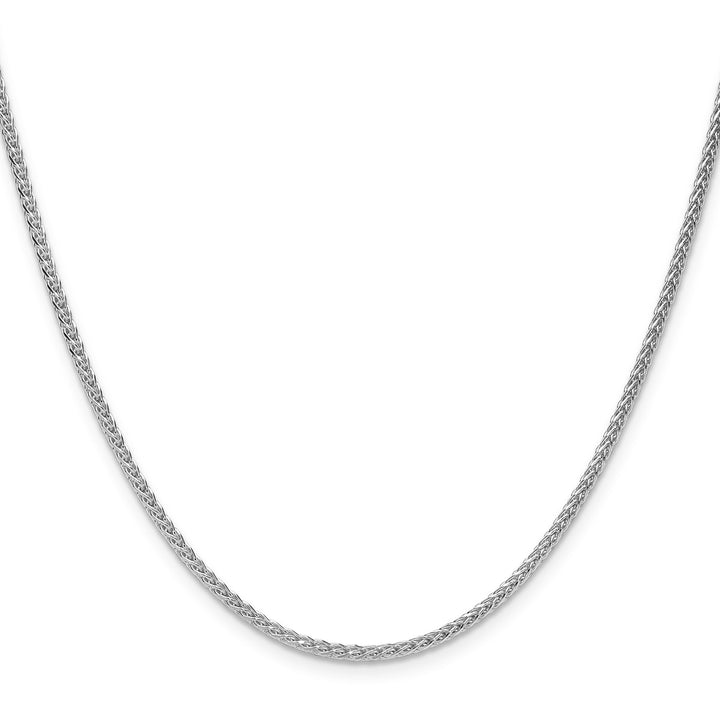 Sterling Silver 2.1mm Spiga (Wheat) Necklaces, 16"