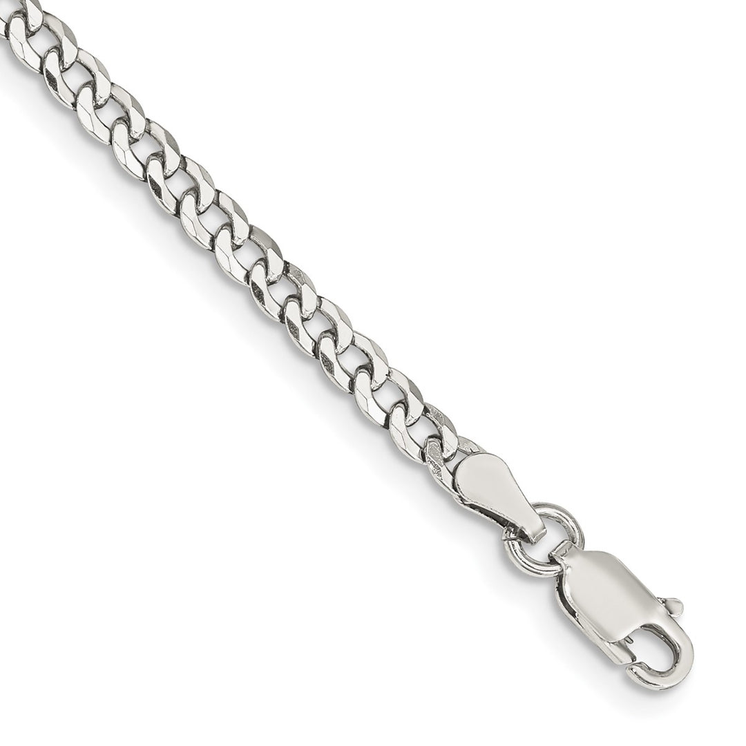 Sterling Silver 3.2mm Curb Bracelets, 7"