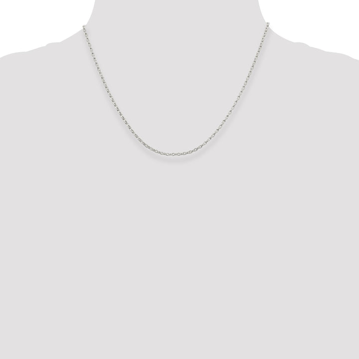 Sterling Silver 1.6mm Rolo Necklaces, 18"