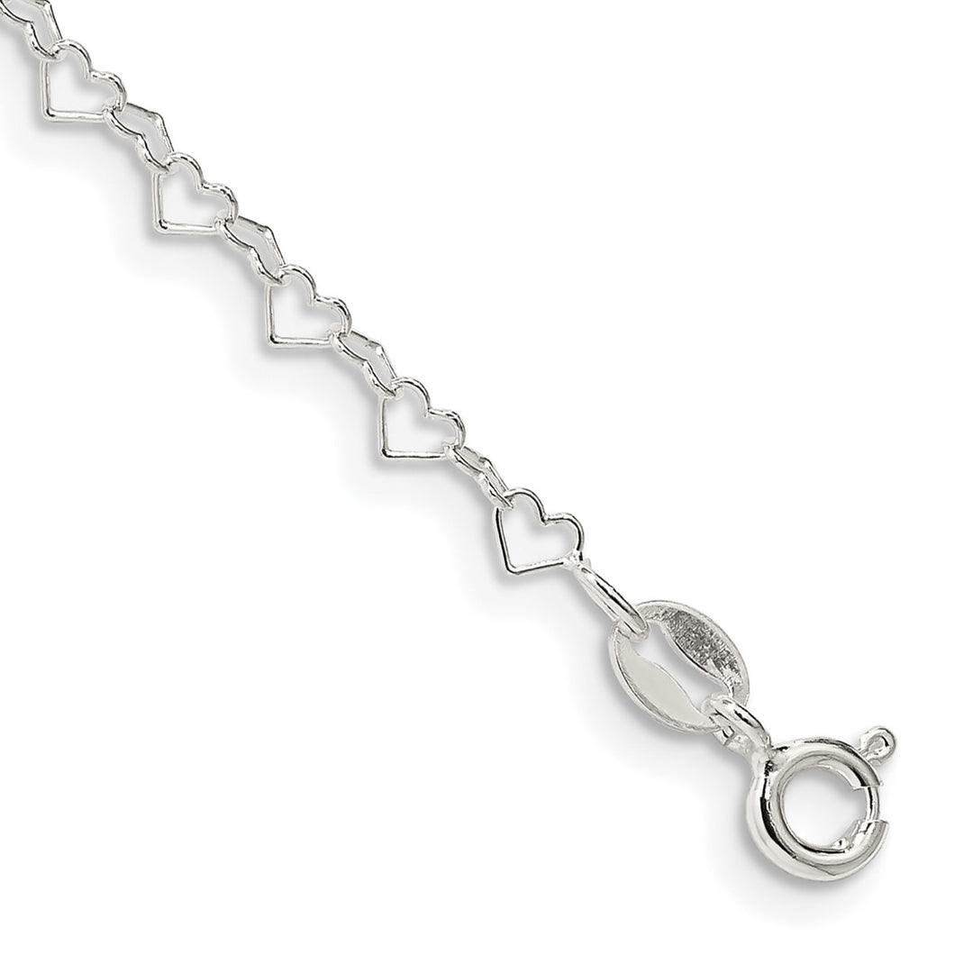 Sterling Silver 3.5mm Link, Other Bracelets, 7"