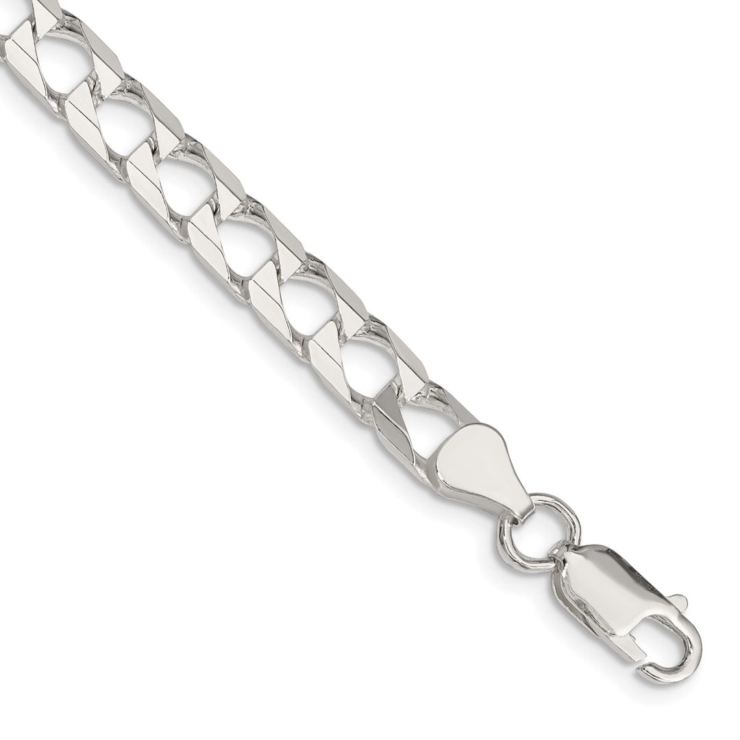Sterling Silver 6.25mm Curb Bracelets, 7"