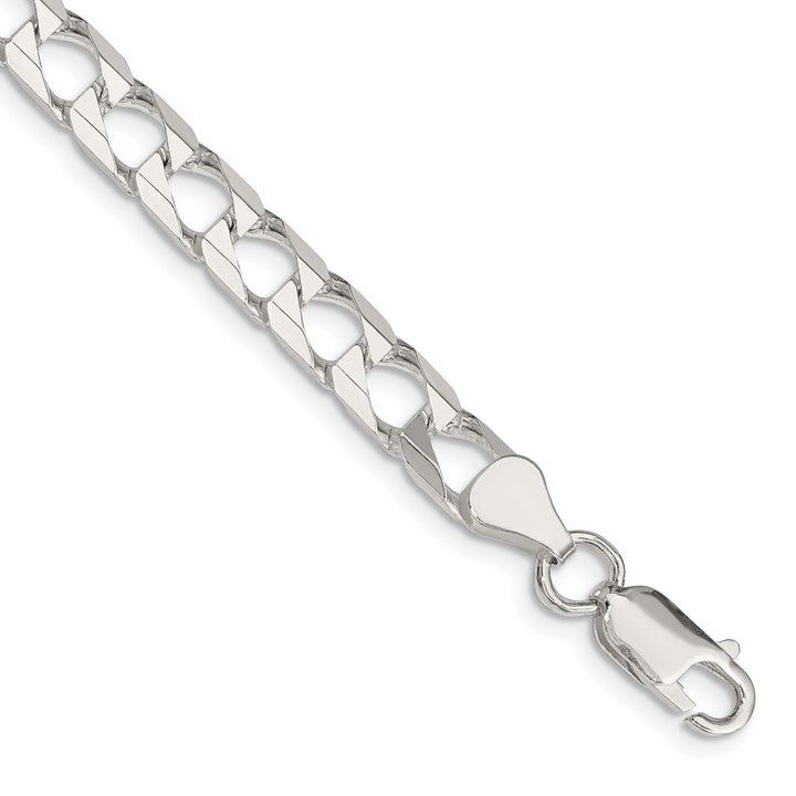 Sterling Silver 6.25mm Curb Bracelets, 7"