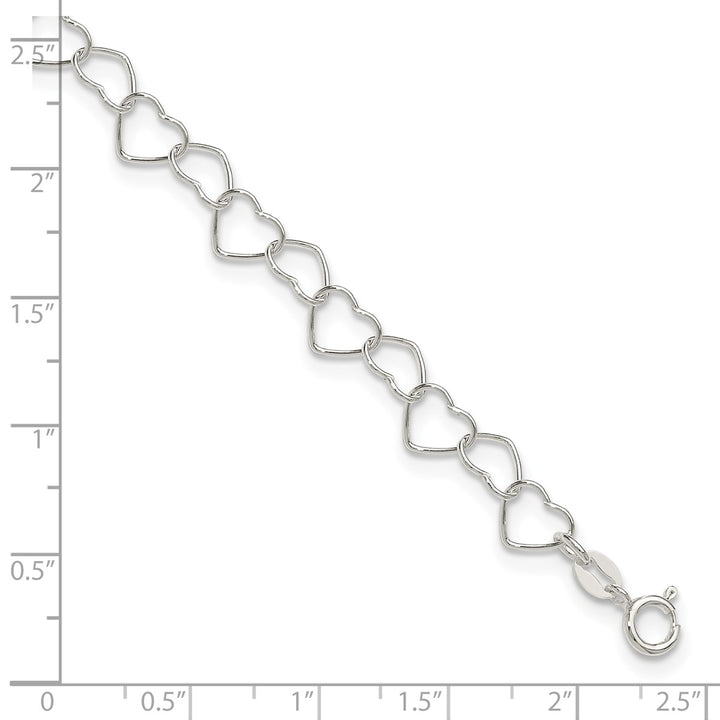 Sterling Silver 0.6mm Other Chains Anklet, 10"
