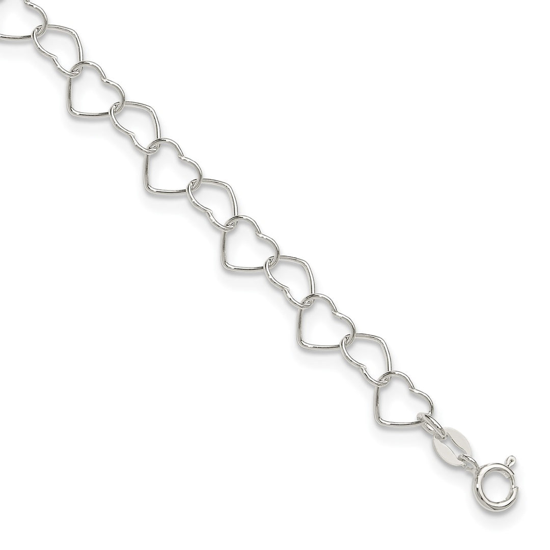 Sterling Silver 0.6mm Other Chains Anklet, 10"