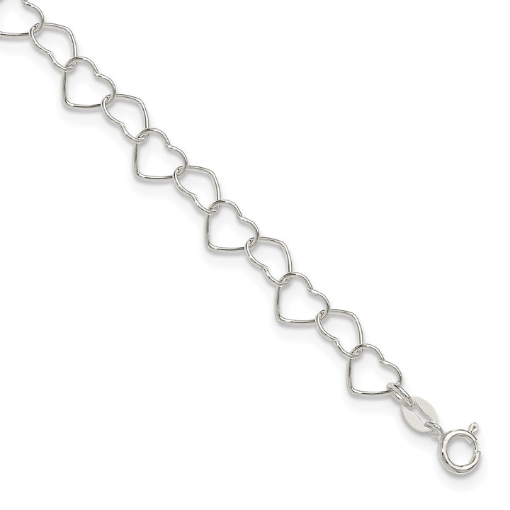 Sterling Silver 0.6mm Other Chains Anklet, 10"