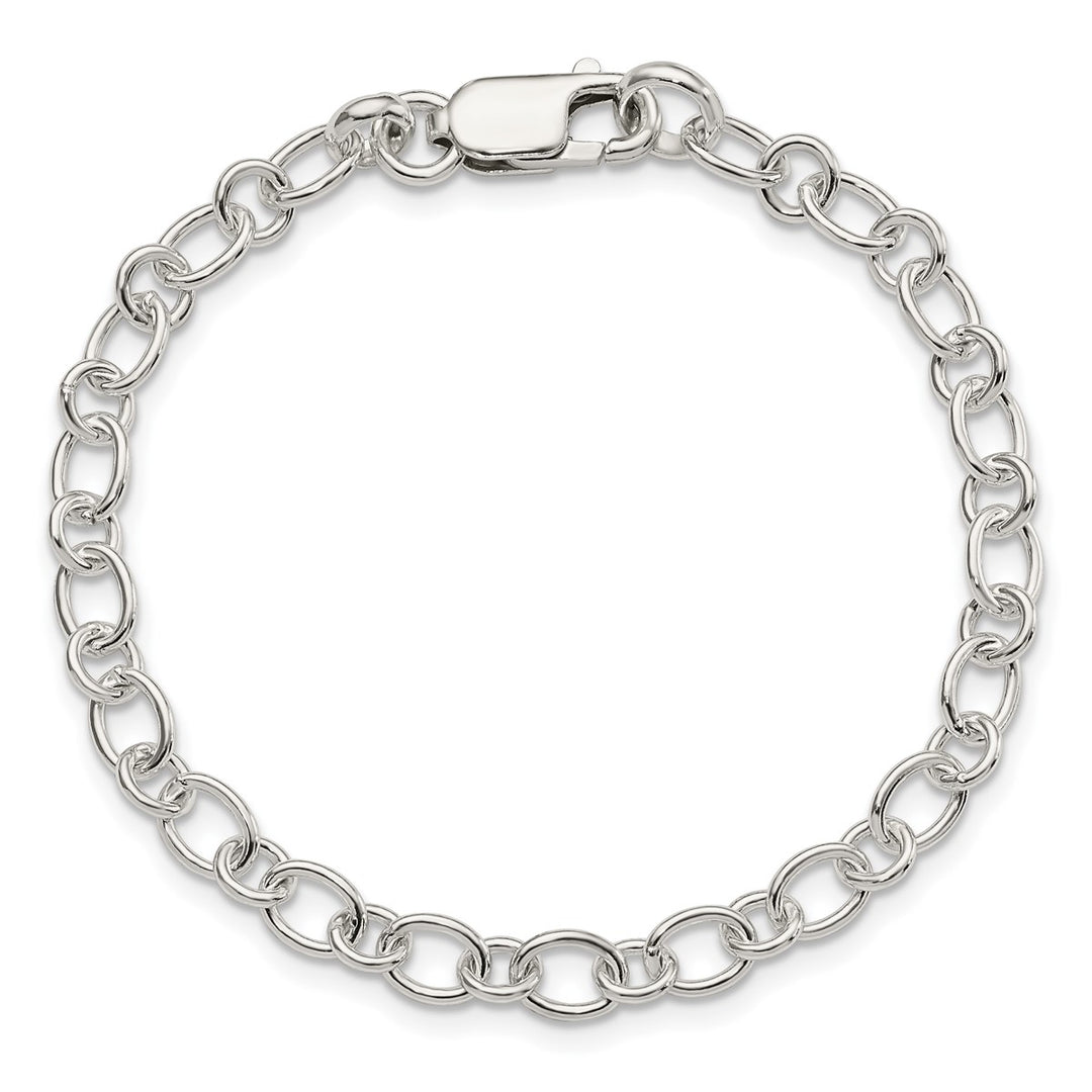 Sterling Silver Link, Other Bracelet, 7