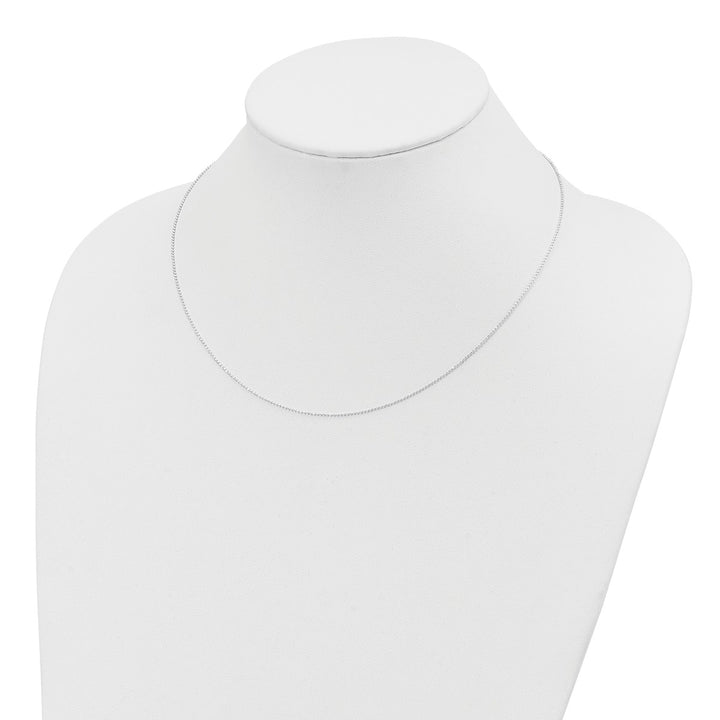 Sterling Silver 1mm Ball (Beaded) Necklace, 18"