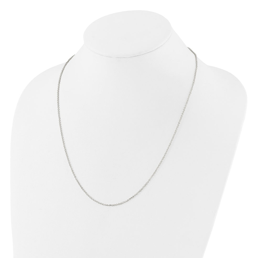 Sterling Silver 1.8mm Rolo Necklace, 24