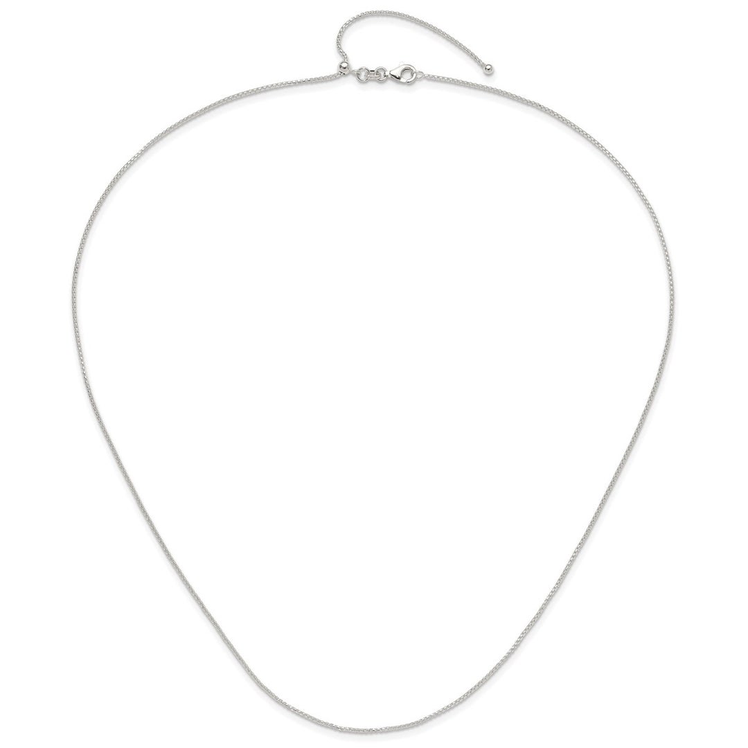 Sterling Silver 1.5mm Rolo Necklace, 24