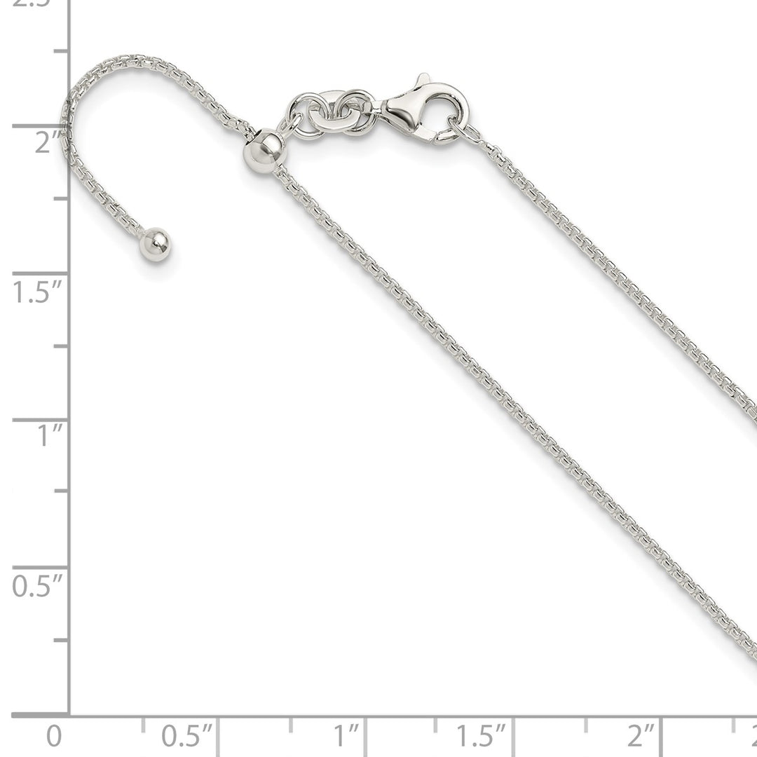 Sterling Silver 1.5mm Rolo Necklace, 24