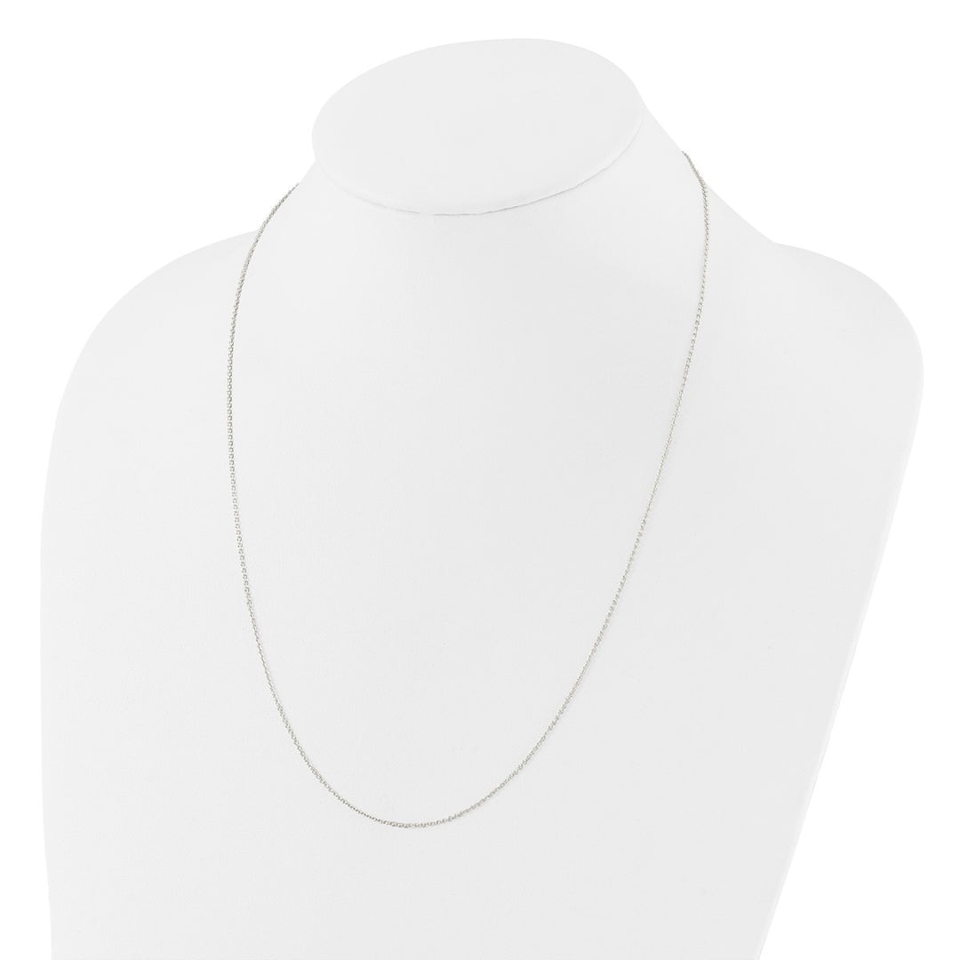 Sterling Silver 1.2mm Rolo Necklace, 24