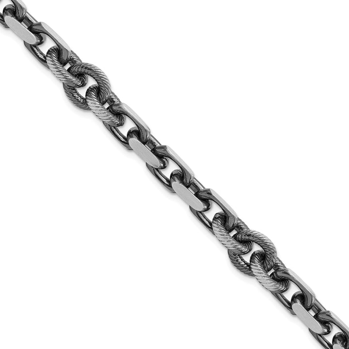 Sterling Silver 9.62mm Open Link Bracelet, 8.5"