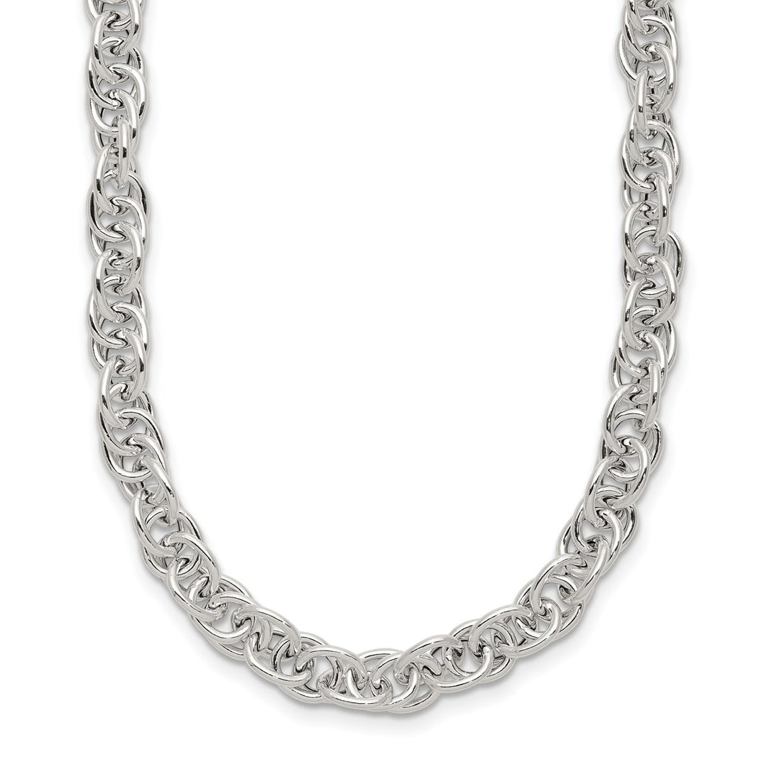 Sterling Silver 5.33mm Fancy Necklace, 18"