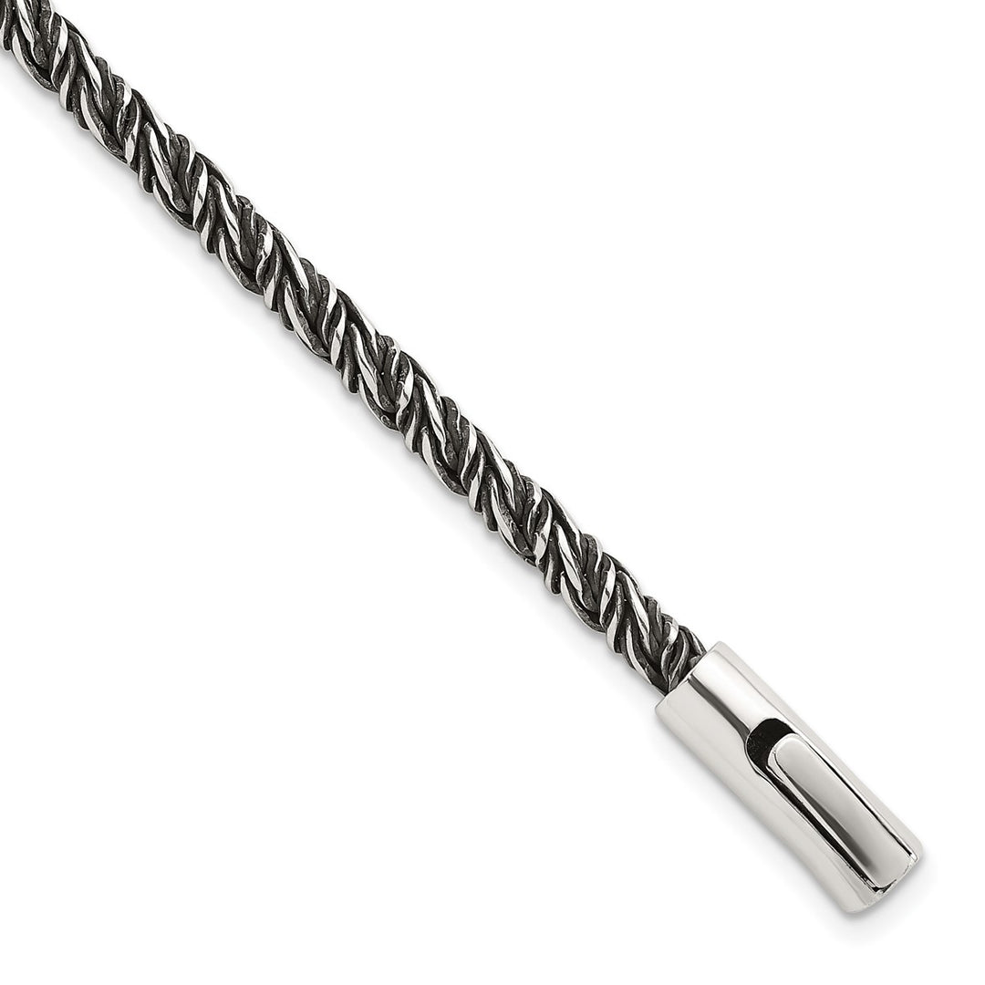 Sterling Silver 3.7mm Franco Bracelet, 8"