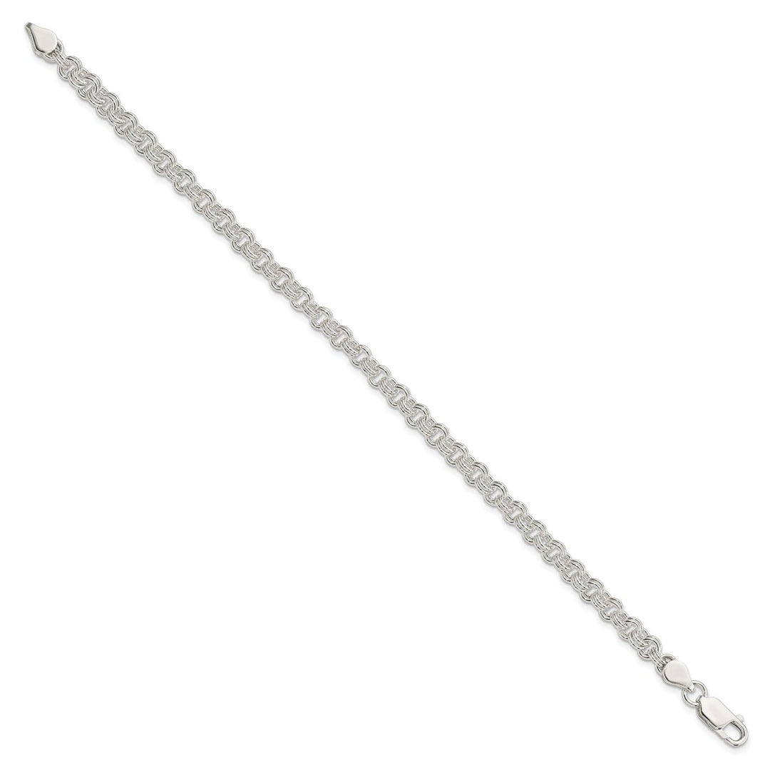 Sterling Silver 4.8mm Link, Other Bracelet, 7