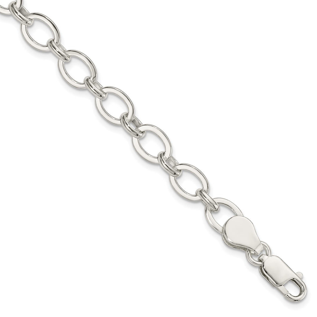 Sterling Silver Link, Other Bracelet, 7"