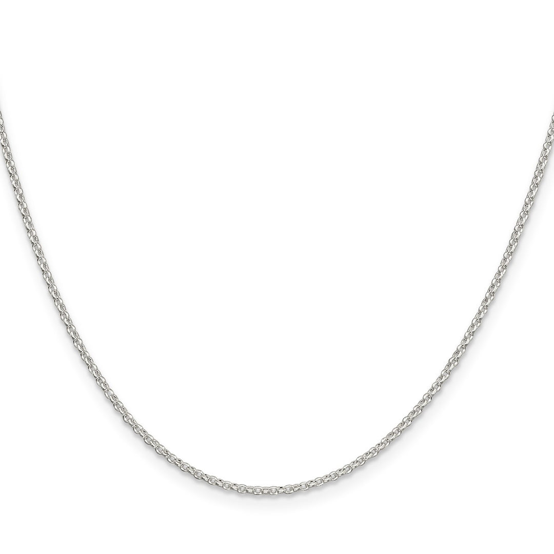 Sterling Silver 1.5mm Rolo Necklaces, 16