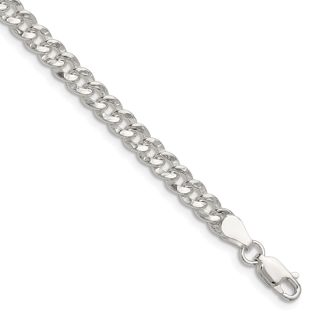 Sterling Silver 4.75mm Curb Bracelets, 7"