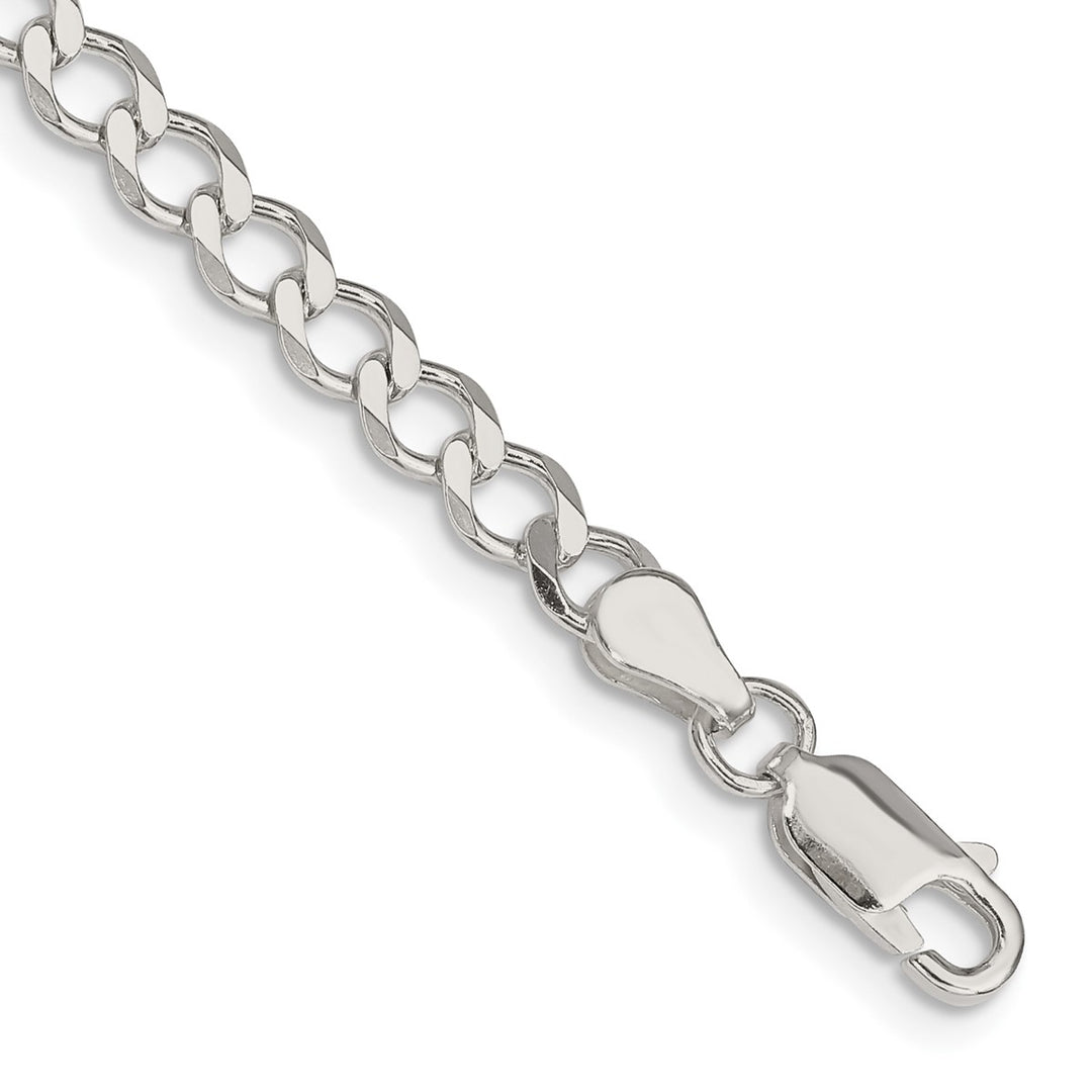 Sterling Silver 4.5mm Curb Bracelets, 7"