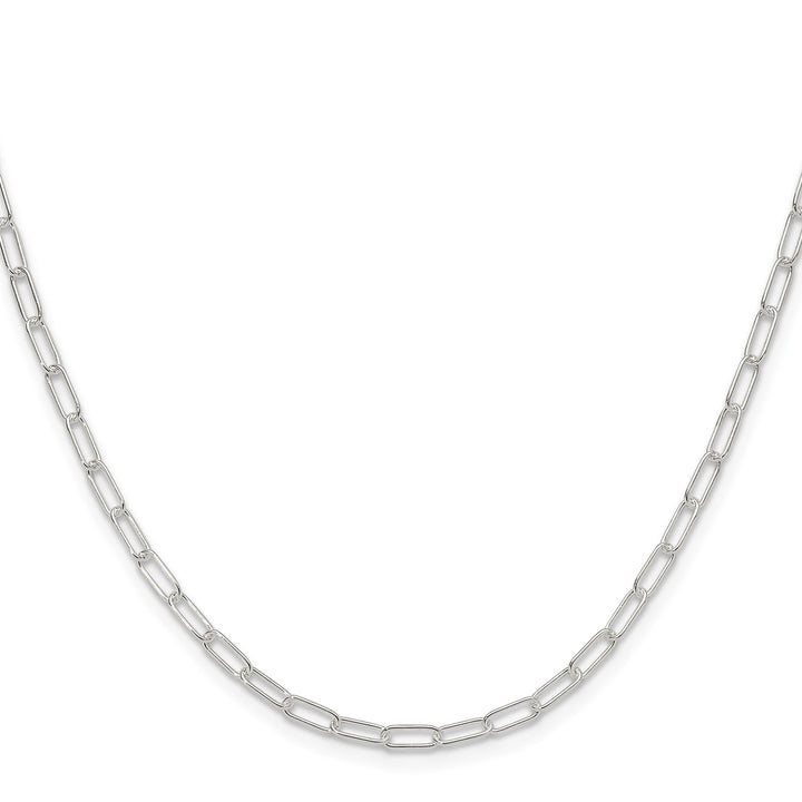 Sterling Silver 2.9mm Paperclip Necklaces, 16"