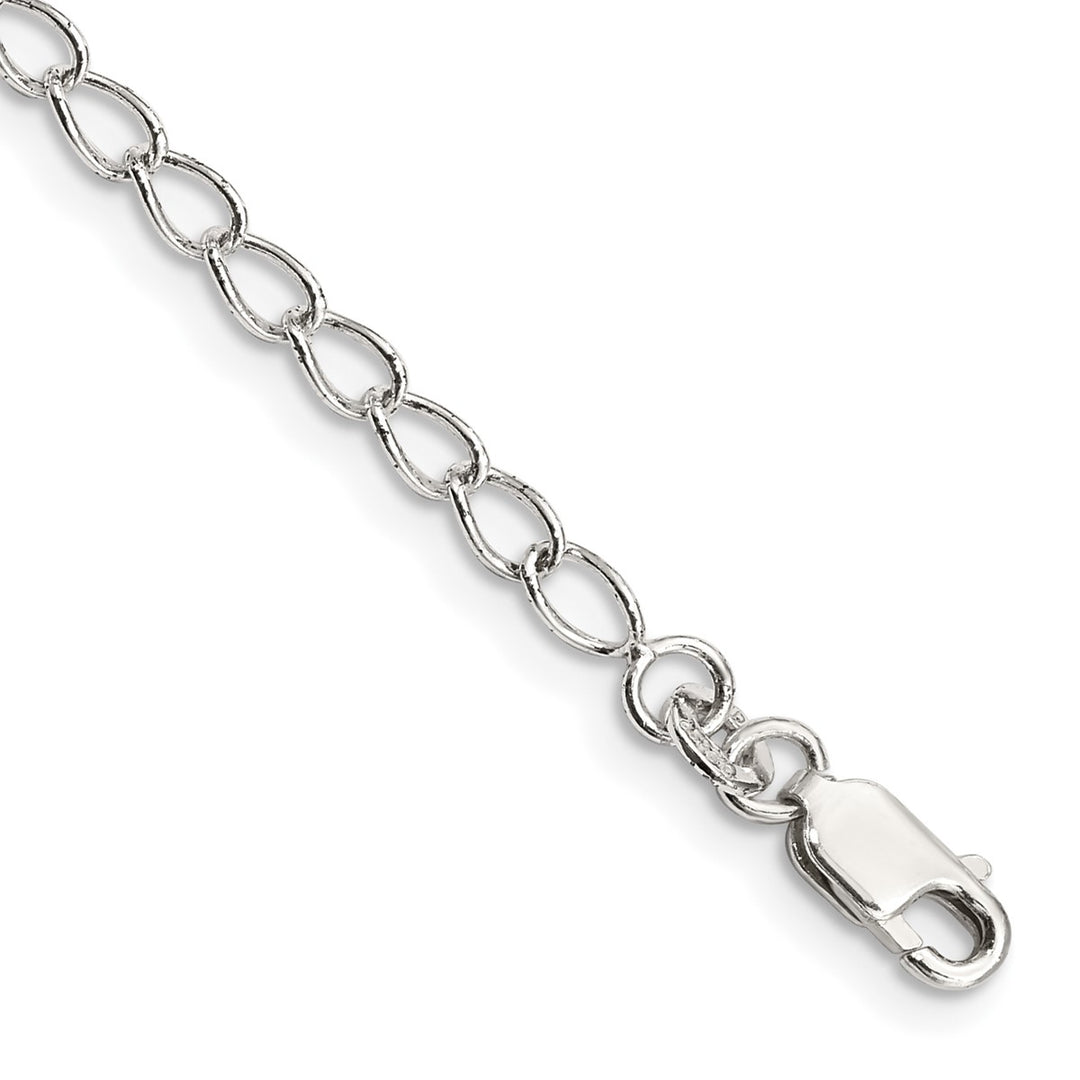 Sterling Silver 3mm Curb Bracelets, 7"