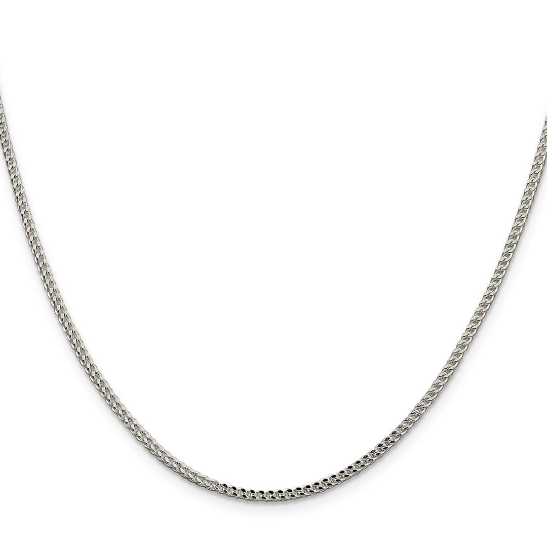 Sterling Silver 1.8mm Franco Necklaces, 16