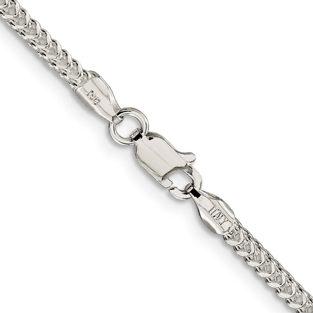 Sterling Silver 1.8mm Franco Necklaces, 16