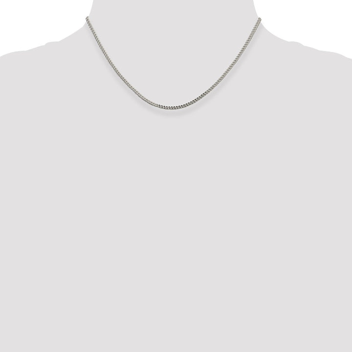 Sterling Silver 1.8mm Franco Necklaces, 16"